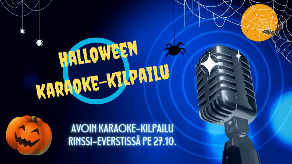 Avoin karaoke-kilpailu Rinssi-Everstissä pe 27.10.-min